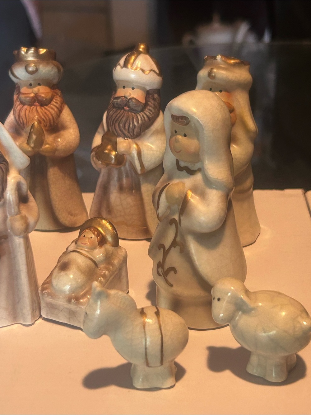 Stone Nativity Set ! - Picture 2 of 7